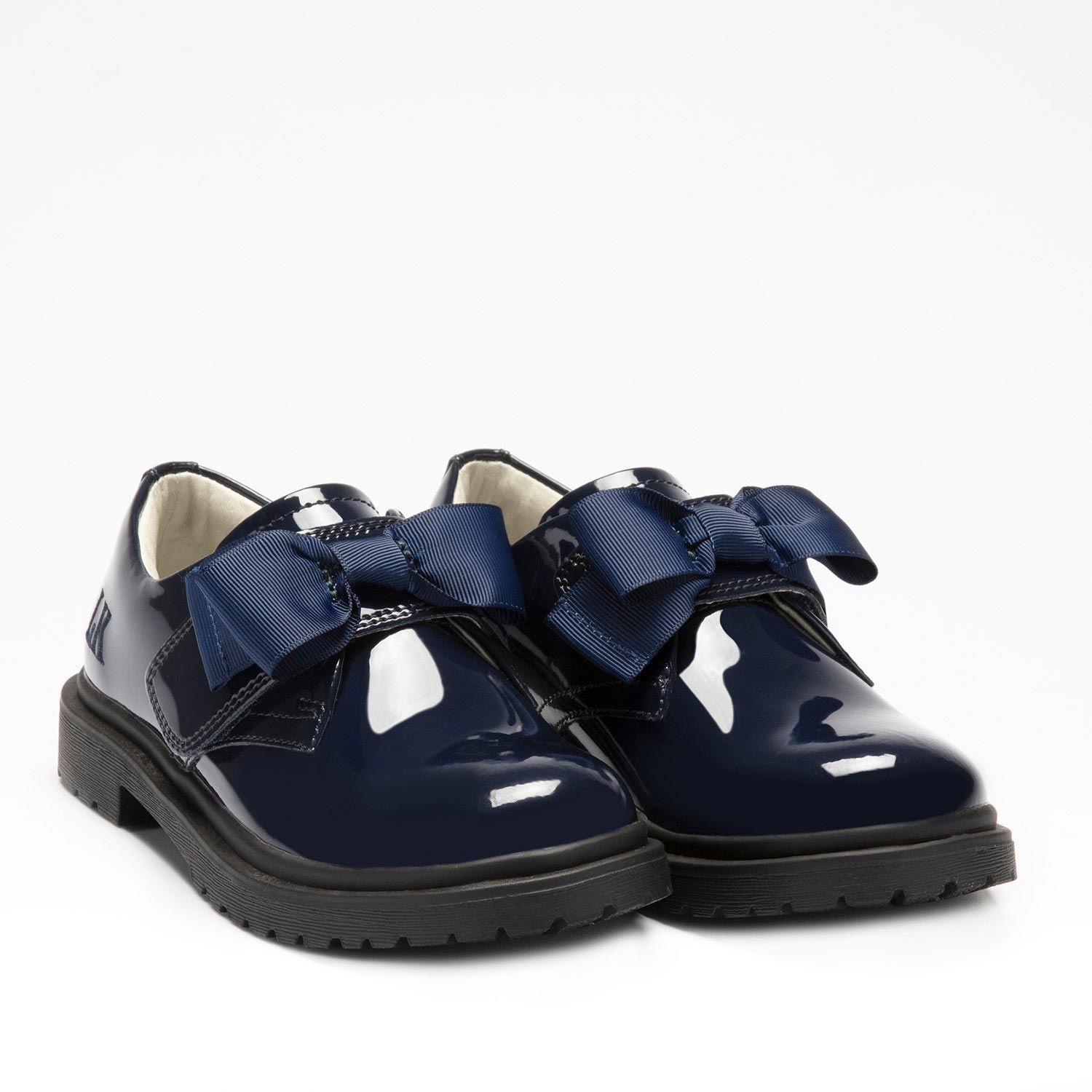 A. Lelli Kelly Navy Patent Faye The Little Shoe Bootique